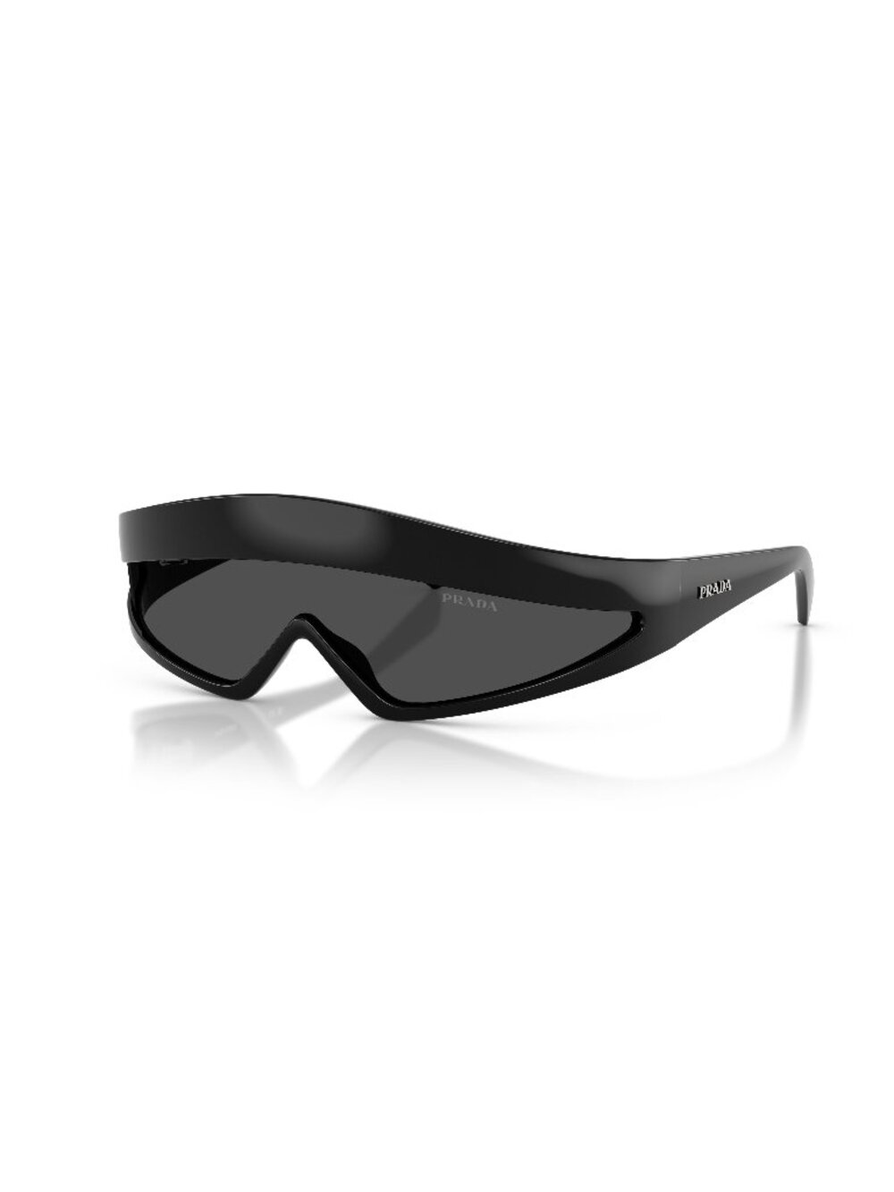 New Prada Women's Sunglasses Grey Butterfly Lens Injected Frame PR B20S 1AB08Z 0